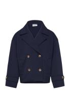 Jacket Trench Cropped Ohut Takki Kuoritakki Navy Lindex