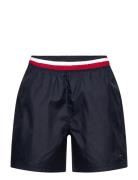 Medium Drawstring Uimashortsit Navy Tommy Hilfiger