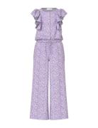 Nkfvinaya 7/8 Jumpsuit Jumpsuit Haalari Purple Name It