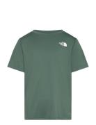 Teen New 24/7 Ss Tee Sport T-shirts Short-sleeved Green The North Face