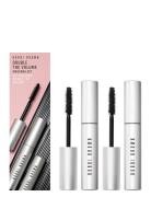 Double The Volume Mascara Set Ripsiväri Maskara Meikki Nude Bobbi Brow...