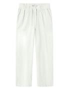 Nkffalinnen Straight Pant Bottoms Trousers White Name It