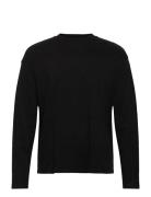 Boxy Long Sleeve Tops T-shirts Long-sleeved Black Weekday