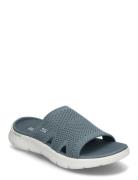 Women Go Walk Flex Sandal Elation Matalapohjaiset Sandaalit Blue Skech...
