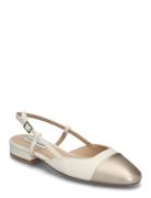 Belinda Ballerina Matalapohjaiset Sandaalit Cream Steve Madden