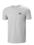 Nord Graphic T-Shirt Tops T-shirts Short-sleeved Grey Helly Hansen