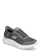 Mens Go Walk Flex Hands Up Matalavartiset Sneakerit Tennarit Grey Skec...