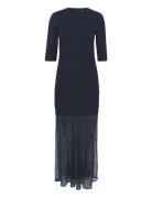 Averyiw Dress Maksimekko Juhlamekko Navy InWear