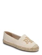 Cameryn Cross-Dyed Canvas Espadrille Matalat Sandaalit Espadrillot Cre...