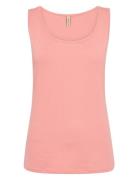 Sc-Pylle Tops T-shirts & Tops Sleeveless Pink Soyaconcept