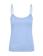 Sc-Pylle Tops T-shirts & Tops Sleeveless Blue Soyaconcept