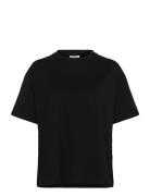 Katomina T-Shirt Tops T-shirts & Tops Short-sleeved Black Kaffe