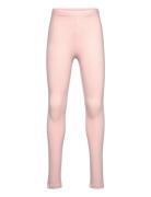 Leggings Basic Sj Solid Bottoms Leggings Pink Lindex