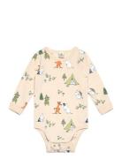 Body Moomin Bodies Long-sleeved Cream Lindex