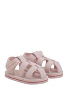 Sandal Velcro Shoes Summer Shoes Sandals Pink En Fant