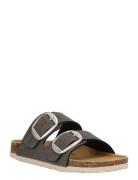 Bundao W Cork Sandal Matalapohjaiset Sandaalit Grey Cruz