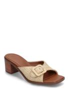 Charlize_Mule50_Rfbk Sandaletit Pistokkaat Beige BOSS