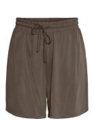 Pcanora Hw Shorts Jrs Noos Bc Bottoms Shorts Casual Shorts Brown Piece...