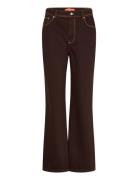 2251 Denim, High Waist Straight Cut Bottoms Jeans Straight-regular Bro...