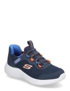 Boys Bounder Brisk-Burst Matalavartiset Sneakerit Tennarit Blue Skeche...
