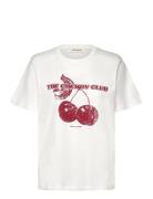 Zenasw T-Shirt Tops T-shirts & Tops Short-sleeved White Sofie Schnoor