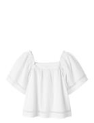 Nkffatidias Ss Top Tops T-shirts Short-sleeved White Name It