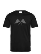 Tee With Hd Lindbergh Flag Tops T-shirts Short-sleeved Black Lindbergh