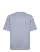 Anf Mens Knits Tops T-shirts Short-sleeved Blue Abercrombie & Fitch