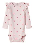 Nbffilly Ls Body Box Bodies Long-sleeved Pink Name It