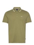 Parlay 190 Tops Polos Short-sleeved Green BOSS
