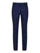 Bs Pollino Classic Fit Suit Pants Bottoms Trousers Formal Navy Bruun &...