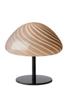 Mini Mush Table Lamp, Glass Head, Metal Base Home Lighting Lamps Table...