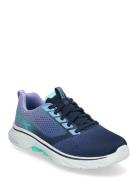 Women Go Walk 7 Hailey Matalavartiset Sneakerit Tennarit Navy Skechers