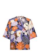 Orkidea Suvikimppu Tops T-shirts & Tops Short-sleeved Purple Marimekko