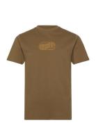 Pace Occult T-Shirt Tops T-shirts Short-sleeved Brown Santa Cruz