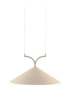 Pendant Curve 50 Home Lighting Lamps Ceiling Lamps Pendant Lamps Beige...