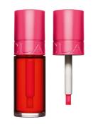 Water Lip Stain Huulikiilto Meikki Pink Clarins