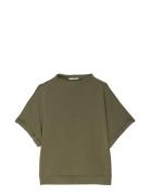 Heavy Jersey, Jumika Tops T-shirts & Tops Short-sleeved Khaki Green Iv...