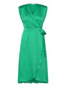 Cesaria Polvipituinen Mekko Green SUNCOO Paris