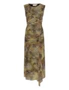 Gzmenny Dress Polvipituinen Mekko Green Gestuz