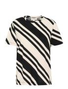 Slaeve Tee Tops T-shirts & Tops Short-sleeved Black Soaked In Luxury