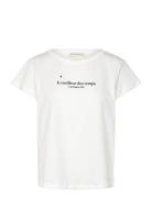 Zoeysw T-Shirt Tops T-shirts & Tops Short-sleeved White Sofie Schnoor