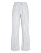 Stripel Pants Pyjama Blue Becksöndergaard