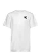 Te-S/S Tee Sport T-shirts Short-sleeved White Converse