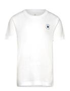 Te-S/S Tee Tops T-shirts Short-sleeved White Converse