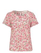 Kate Cherryblossom Top Tops T-shirts & Tops Short-sleeved Pink Newhous...