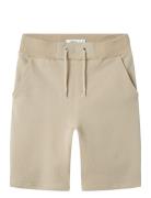 Nkmhonk Swe Long Shorts Unb Noos Bottoms Shorts Beige Name It