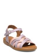 Sandals - Flat - Open Toe - Op Shoes Summer Shoes Sandals Pink ANGULUS