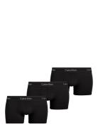 Low Rise Trunk 3Pk Bokserit Black Calvin Klein
