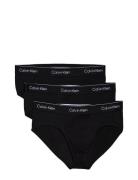 Hip Brief 3Pk Y-sepalus Briefs Alushousut Black Calvin Klein